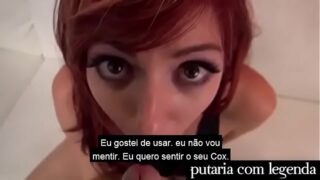 May Akemi packs Ruiva gostosa fazendo boquete gostoso