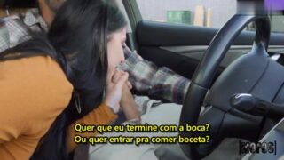 Ninfeta Esfolando Rola do Motorista – Porno Legendado