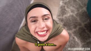 Comendo a Xhereca da Tia Hijab Legendado