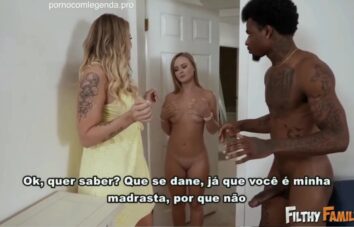 Negão Transando a Sogrinha Amada Bucetinha – pornô com legenda